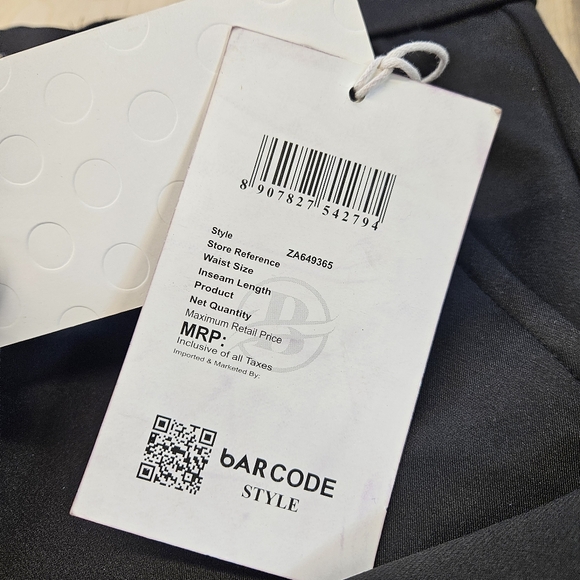 Adidas Ultimate 365 3 Stripe Tapered Trousers Golf pants Mens X-Large Black Bar - Picture 7 of 10